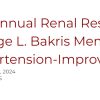 UChicago Medicine 6th Annual Renal Research Retreat – Dr. George L. Bakris Memorial Symposium 2024