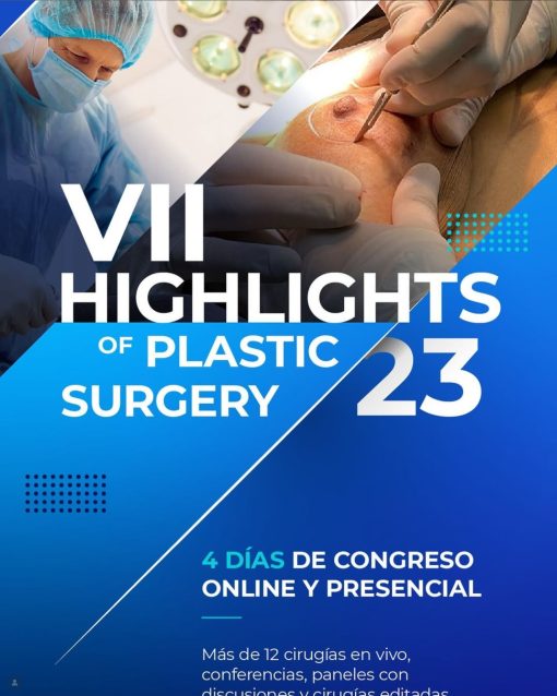 International Society of Aesthetic Plastic Surgery VII Highlights of Plastic Surgery 2023 Portuguese