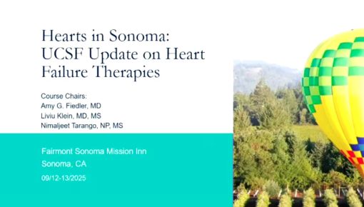 UCSF Update on Heart Failure Therapies 2025
