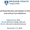 Harvard 9th Annual Board Review and Update in Pulmonary, Sleep, and Critical Care Medicine 2024