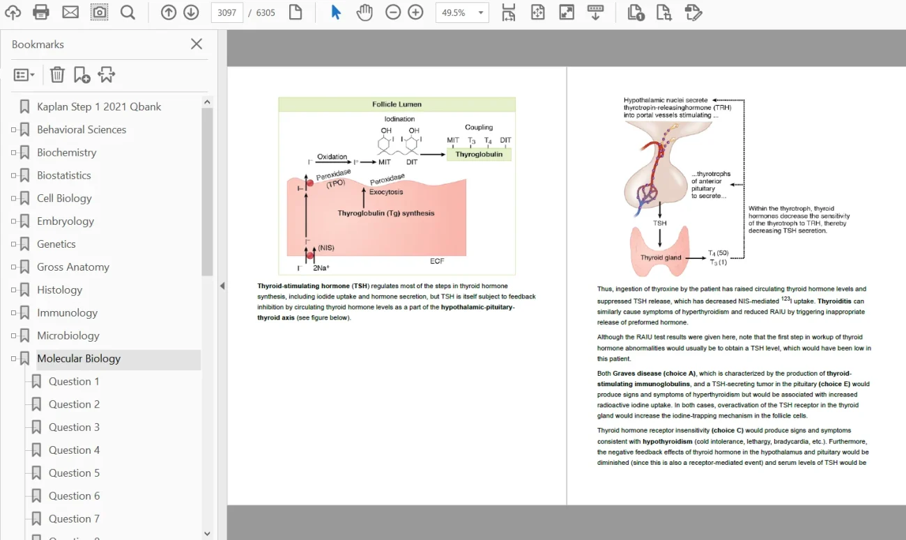 Kaplan USMLE Step 1 Qbank 2021 – Discipline-wise version (PDF)