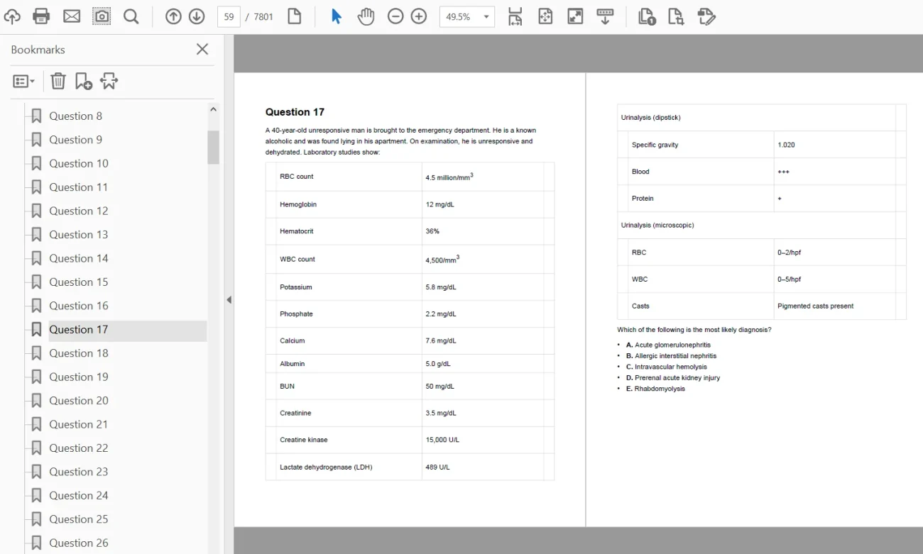 Kaplan USMLE Step 2 Qbank 2021 – Specialty-wise version (PDF)