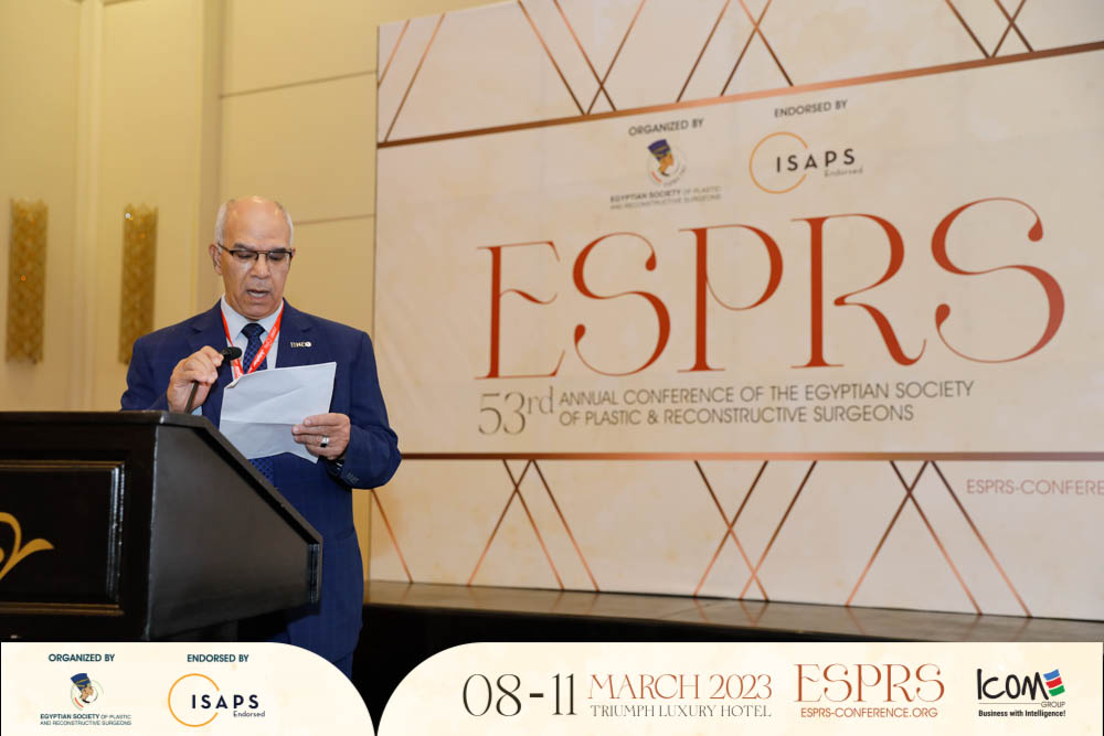 Egyptian Society of Plastic and Reconstructive Surgeons 53rd ESPRS Annual Conference 2023