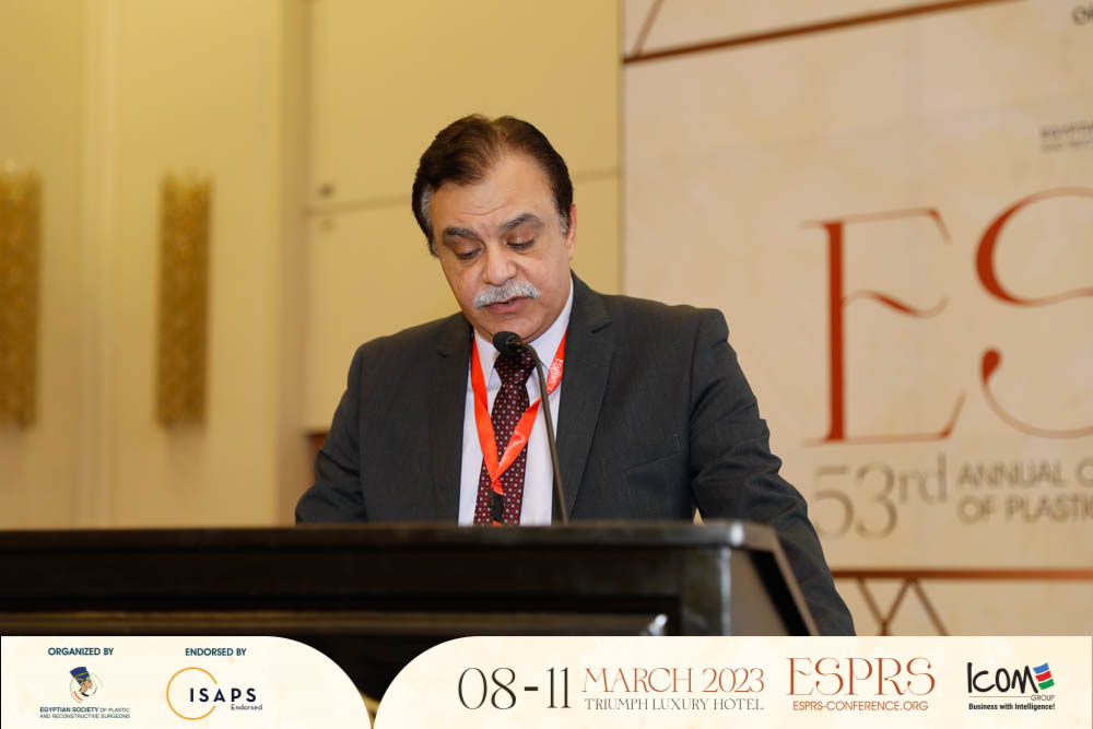 Egyptian Society of Plastic and Reconstructive Surgeons 53rd ESPRS Annual Conference 2023