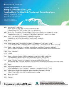 Sleep Across the Life Cycle Implications for Health & Treatment Considerations 2023