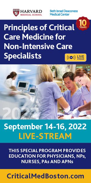 10Th Annual Principles of Critical Care Medicine for Non-Intensive Care Specialists 2022 (VIDEOS)