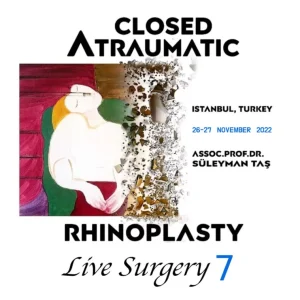 Closed Atraumatic Rhinoplasty Live Surgery DVD 7 2022 (2 Cases: Rhinoplasty + FaceLift & NeckLift)