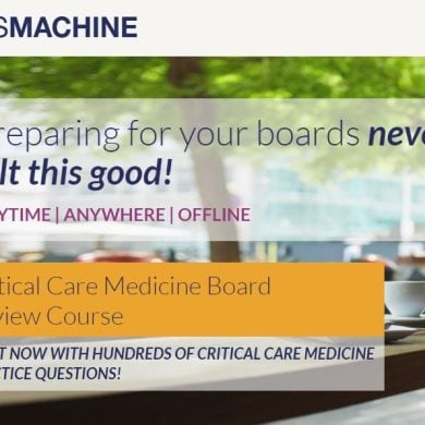 Critical Care Medicine Board Review Course (ThePassMachine) (Videos+PDFs)