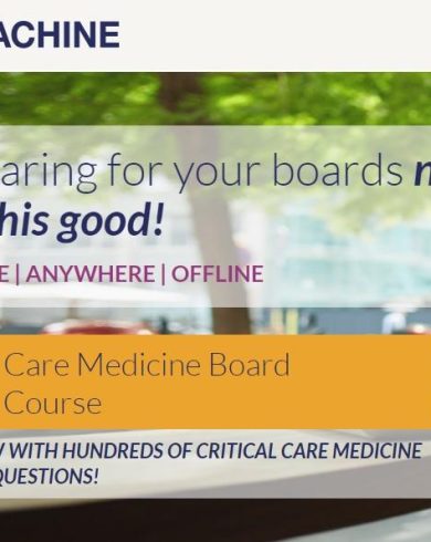 Critical Care Medicine Board Review Course (ThePassMachine) (Videos+PDFs)