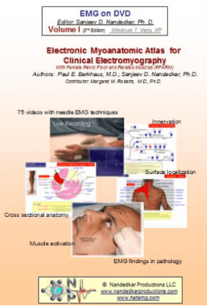 EMG/NCS Online Series: Volume I: Electronic Myoanatomic Atlas for Clinical Electromyography 2nd Edition 2020 (CME VIDEOS)