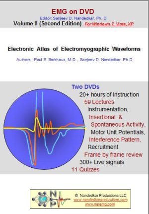 EMG/NCS Online Series: Volume II: Electronic Atlas of Electromyographic Waveforms (2nd Edition) (Videos)