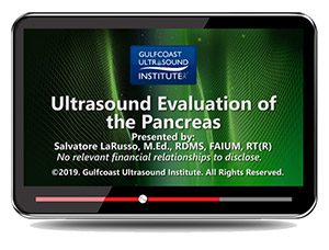 Gulfcoast: Ultrasound Evaluation of the Pancreas