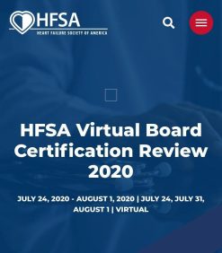 HFSA Virtual Board Certification Review 2020