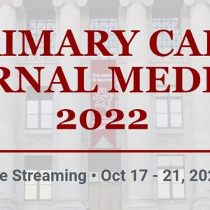 Harvard PRIMARY CARE INTERNAL MEDICINE 2022