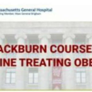 Harvard The Blackburn Course in Obesity Medicine Treating Obesity 2023