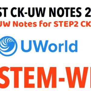 Latest UW Notes for STEP2 CK – 2022 PDFS