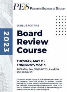 Pediatric Endocrine Society Board Review Course 2023 – PES (Videos)