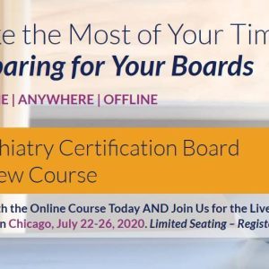 Psychiatry Certification Board Review Course 2020 (The Passmachine) (CME VIDEOS)