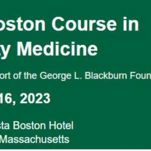 The Boston Course in Obesity Medicine 2023