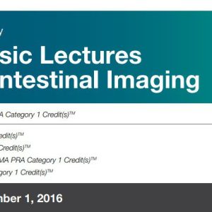 2016 Classic Lectures in Gastrointestinal Imaging