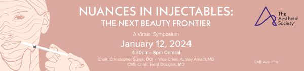 CME Nuances in Injectables: The Next Beauty Frontier video course 2024