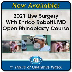 2021 Live Surgery With Enrico Robotti, MD Open Rhinoplasty Course