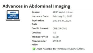 ARRS Pitfalls in GI Imaging 2022