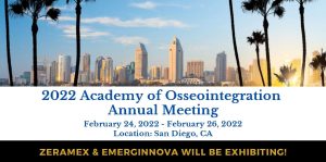 Academy of Osseointegration Annual Meeting Livestream 2022