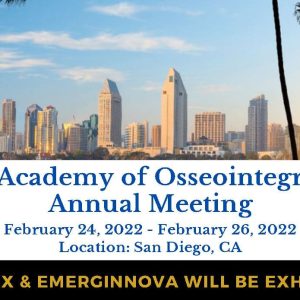 Academy of Osseointegration Annual Meeting Livestream 2022