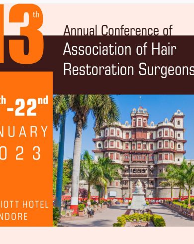 Association of Hair Restoration Surgeons India 13th Annual Conference 2023