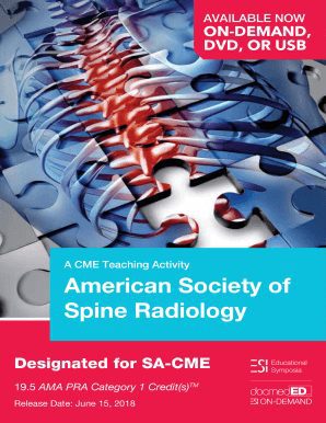 DocmedED 2018 American Society of Spine Radiology ASSR