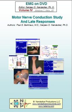 EMG/NCS Online Series: Volume IV Motor NCS and Late Responses