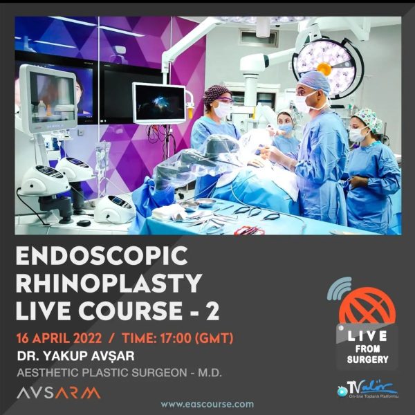 Second Endoscopic Rhinoplasty Live Surgery Course 2022