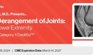 Donald L. Resnick, M.D., Presents… Internal Derangement of Joints: Pelvis and Lower Extremity – 2024