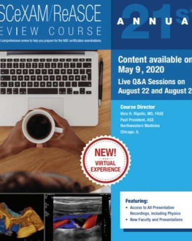 ASE 21st Annual ASCeXAM/ReASCE Review Course Virtual Experience 2020