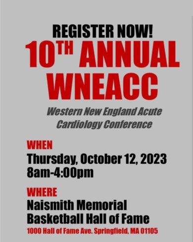 Baystate Health 10th Annual Western New England Acute Cardiology Conference 2023