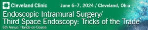 Cleveland Clinic Endoscopic Intramural Surgery Third Space Endoscopy Insights & Tricks of the Trade 2024