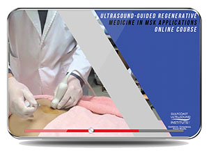 GCUS Ultrasound Guided Regenerative Medicine in MSK Applications 2020 ( Gulfcoast Ultrasound Institute ) (Videos + Exam-mode Quiz)