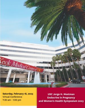 USC Jorge H. Mestman Endocrine in Pregnancy and Women’s Health Symposium 2023