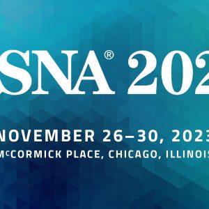 RSNA Radiological Society of North America Annual Meeting 2023