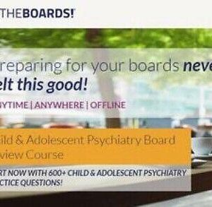 The Passmachine Child & Adolescent Psychiatry Board Review Course 2018