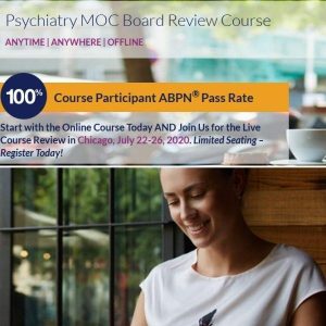 The Passmachine Psychiatry MOC Board Review Course 2018