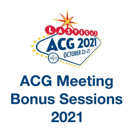 ACG Meeting Bonus Sessions 2021