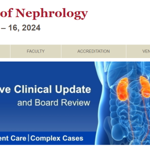 harvard Intensive Review of Nephrology 2024