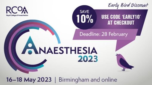 RCOA Anaesthetic Updates 2023