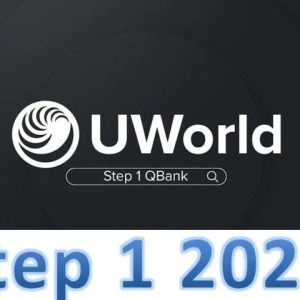 Uworld USMLE Step 1 Qbank, Updated Feb 2023 – System-wise version (Complete Questions + Explanations, PDF)