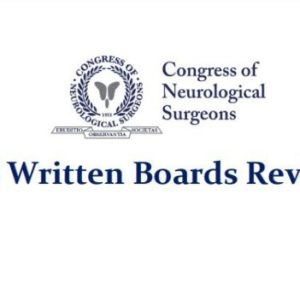 2023 SANS Written Boards Review Course for neurological surgeons