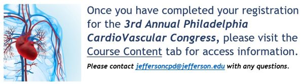 3rd Annual Philadelphia CardioVascular Congress 2023