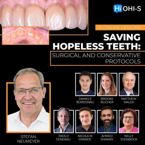 OHI-S Saving Hopeless Teeth, Surgical and Conservative Protocols