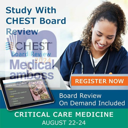 Chest Critical Care Board Review On Demand 2024